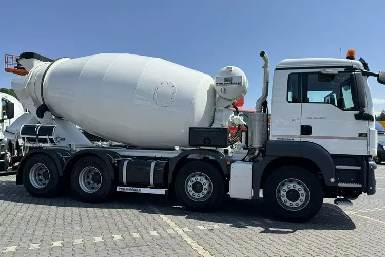 MAN TGS 32.420 8x4 Betonomieszarka Betoniarka GRUSZKA - 9m zdjęcie 6