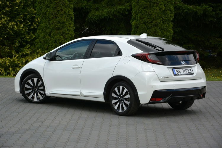 Honda Civic 1.8i-VTEC(142KM)Lift Biała Perła Ledy Xenon Navi Kamera 2xParktronic zdjęcie 6