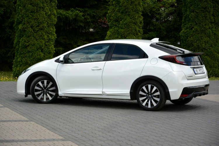 Honda Civic 1.8i-VTEC(142KM)Lift Biała Perła Ledy Xenon Navi Kamera 2xParktronic zdjęcie 7