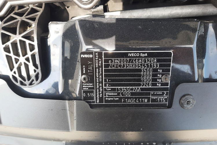 Iveco DAILY 35S 16 zdjęcie 9