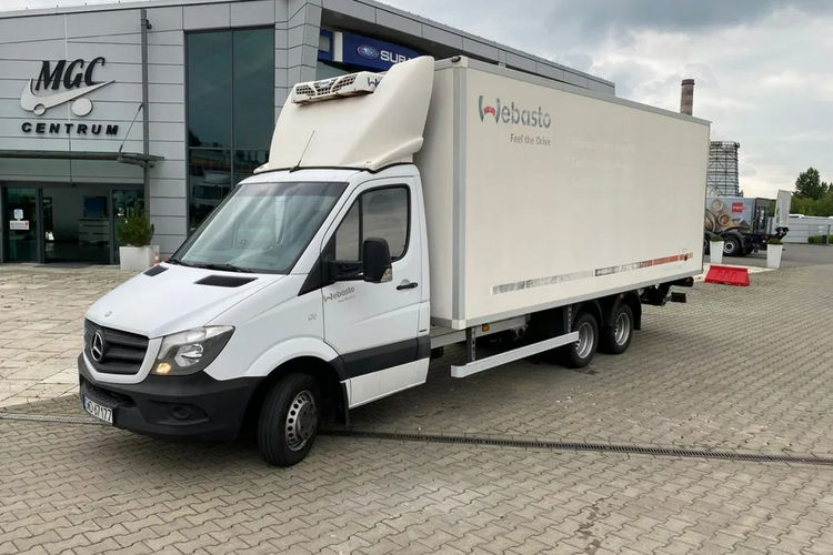 Mercedes Sprinter 516 CDi 3 OSIE / CHŁODNIA / WEBASTO / 1 WŁ / E6 zdjęcie 1