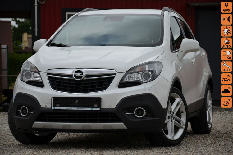 Opel Mokka Opłacona 1.4T Serwis Bi-Xenon Navi Kamera Skóra Bose As.pasa ruchu zdjęcie 1