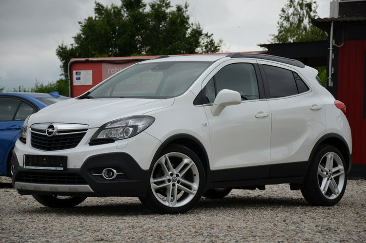 Opel Mokka Opłacona 1.4T Serwis Bi-Xenon Navi Kamera Skóra Bose As.pasa ruchu zdjęcie 9