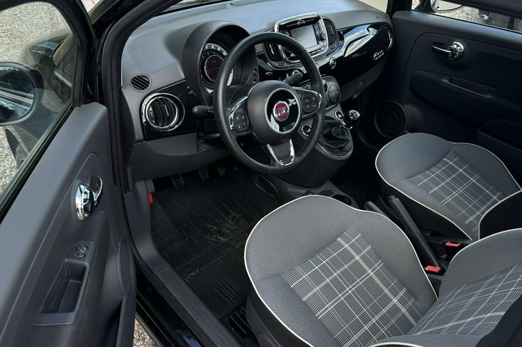 Fiat 500 1.2 i klimatronik panorama dach podgrzewane fotele 1wl bezwypadkowy zdjęcie 14