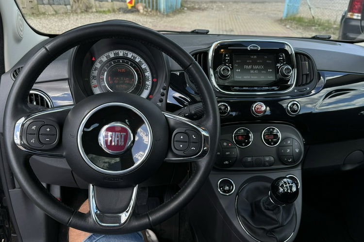 Fiat 500 1.2 i klimatronik panorama dach podgrzewane fotele 1wl bezwypadkowy zdjęcie 17