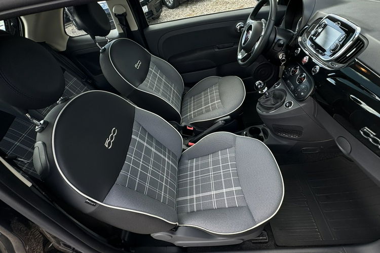 Fiat 500 1.2 i klimatronik panorama dach podgrzewane fotele 1wl bezwypadkowy zdjęcie 28