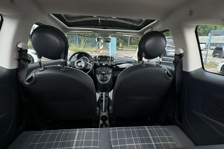 Fiat 500 1.2 i klimatronik panorama dach podgrzewane fotele 1wl bezwypadkowy zdjęcie 30