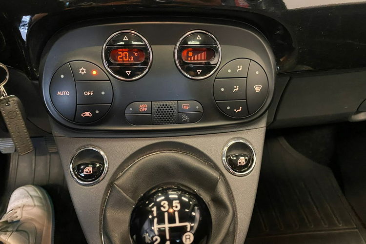 Fiat 500 1.2 i klimatronik panorama dach podgrzewane fotele 1wl bezwypadkowy zdjęcie 39