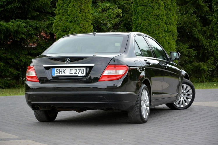 Mercedes C 180 1.8Kompressor Elegance Navi pół-skóry Automat 12.2007-model 2008 zdjęcie 12