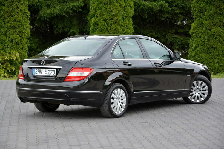 Mercedes C 180 1.8Kompressor Elegance Navi pół-skóry Automat 12.2007-model 2008 zdjęcie 13