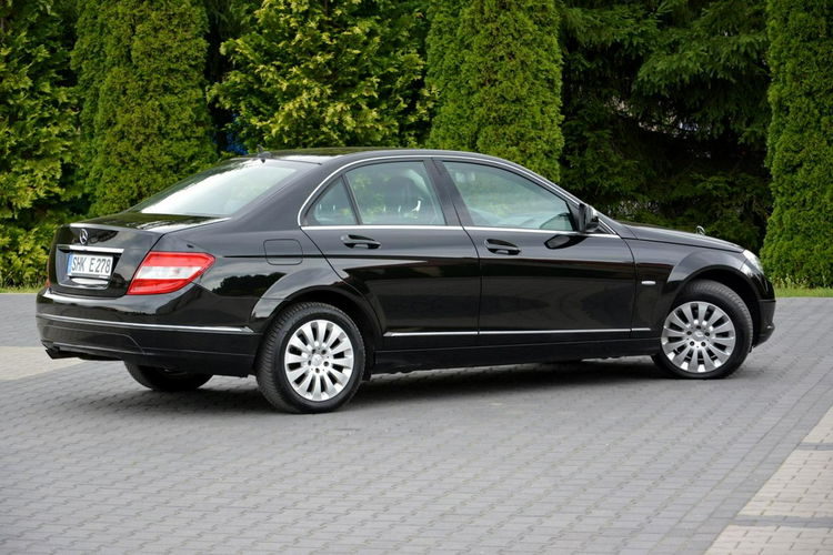 Mercedes C 180 1.8Kompressor Elegance Navi pół-skóry Automat 12.2007-model 2008 zdjęcie 14