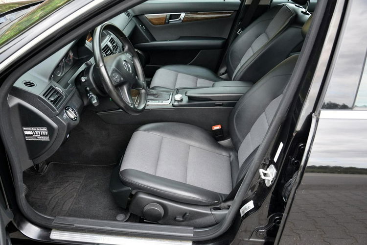 Mercedes C 180 1.8Kompressor Elegance Navi pół-skóry Automat 12.2007-model 2008 zdjęcie 15