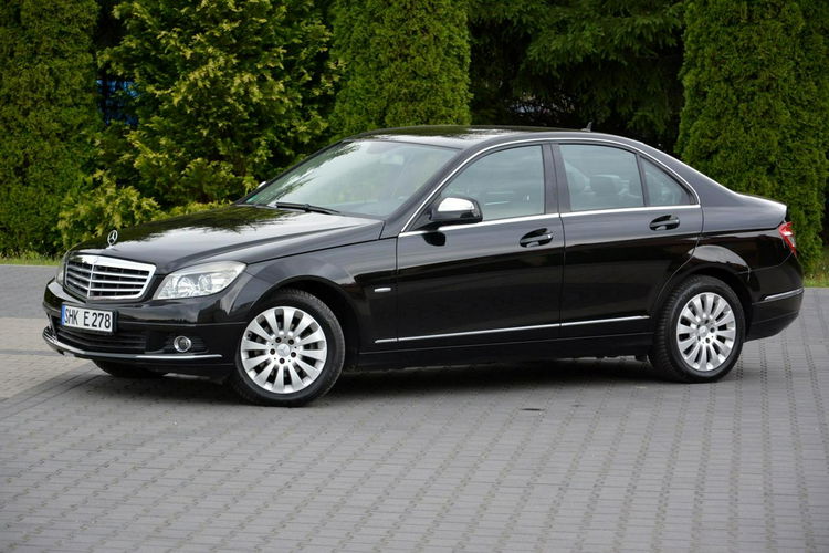 Mercedes C 180 1.8Kompressor Elegance Navi pół-skóry Automat 12.2007-model 2008 zdjęcie 3