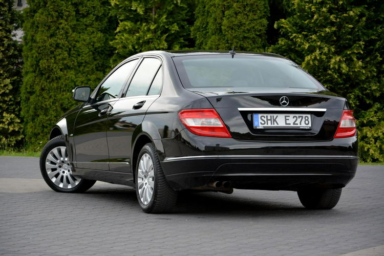 Mercedes C 180 1.8Kompressor Elegance Navi pół-skóry Automat 12.2007-model 2008 zdjęcie 5