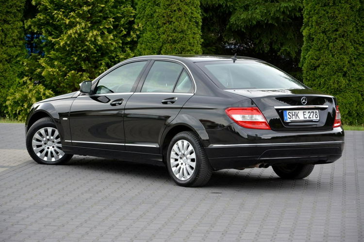 Mercedes C 180 1.8Kompressor Elegance Navi pół-skóry Automat 12.2007-model 2008 zdjęcie 6