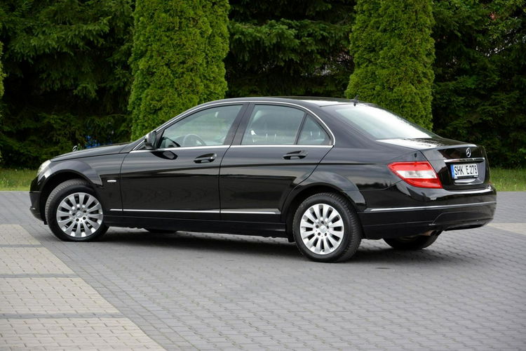 Mercedes C 180 1.8Kompressor Elegance Navi pół-skóry Automat 12.2007-model 2008 zdjęcie 7