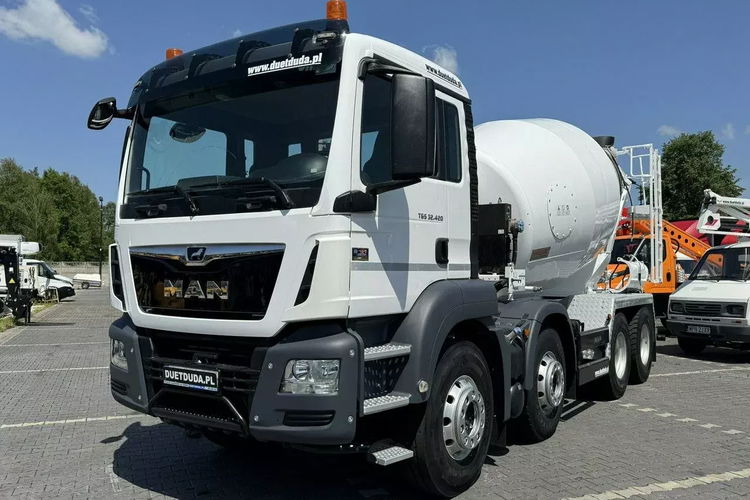 MAN TGS 32.420 8x4 Betonomieszarka Betoniarka GRUSZKA - 9m zdjęcie 32