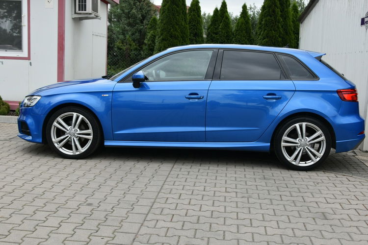 Audi A3 Sportback 30TDi 116KM 2019r. S-line MMINAVi FullLED Climatronic 18" zdjęcie 19