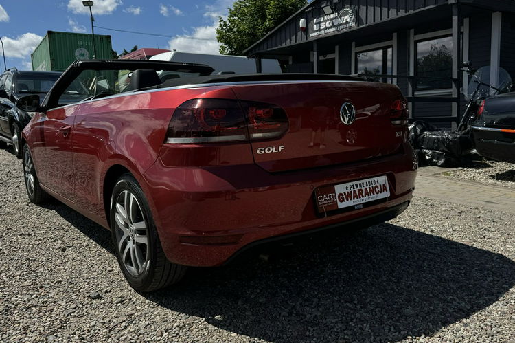 Volkswagen Golf Vw golf VI 1.4 tsi 160KM kabriolet full serwis 1wl gwarancja zdjęcie 8