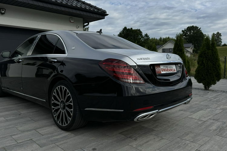 Mercedes S 350 Long Maybach piękny stan pełne wyposażenie TV multibeam zamawiana gwar zdjęcie 14