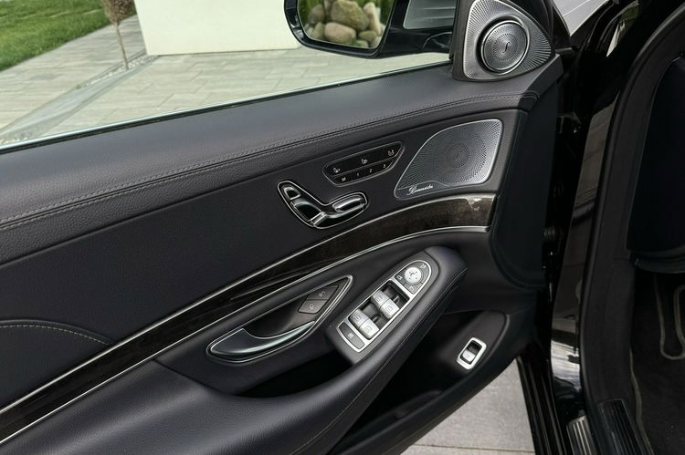 Mercedes S 350 Long Maybach piękny stan pełne wyposażenie TV multibeam zamawiana gwar zdjęcie 17