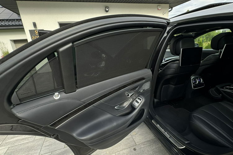 Mercedes S 350 Long Maybach piękny stan pełne wyposażenie TV multibeam zamawiana gwar zdjęcie 18