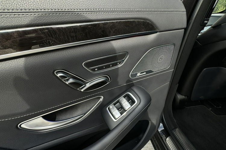 Mercedes S 350 Long Maybach piękny stan pełne wyposażenie TV multibeam zamawiana gwar zdjęcie 23