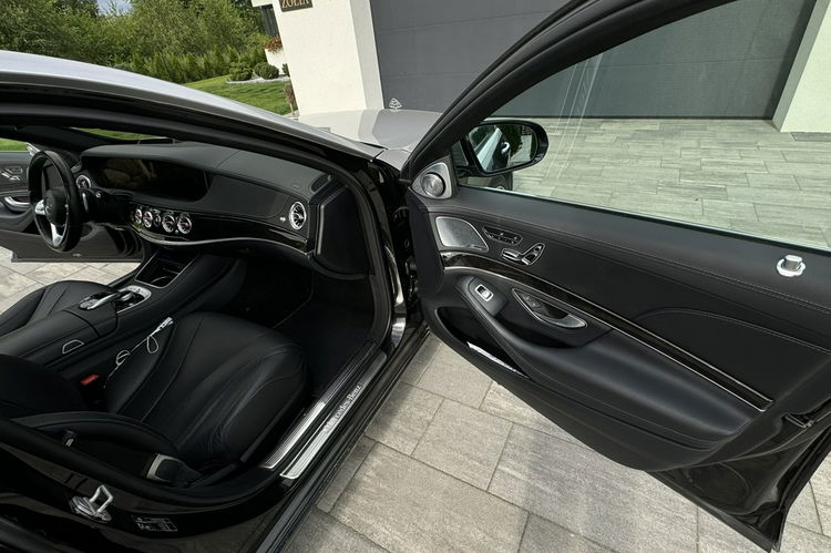 Mercedes S 350 Long Maybach piękny stan pełne wyposażenie TV multibeam zamawiana gwar zdjęcie 31