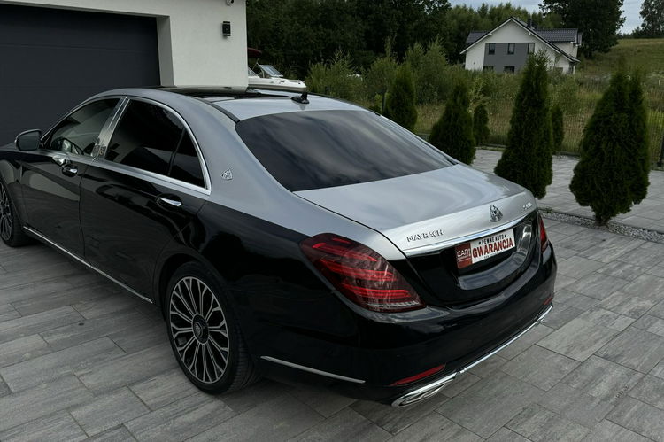 Mercedes S 350 Long Maybach piękny stan pełne wyposażenie TV multibeam zamawiana gwar zdjęcie 9