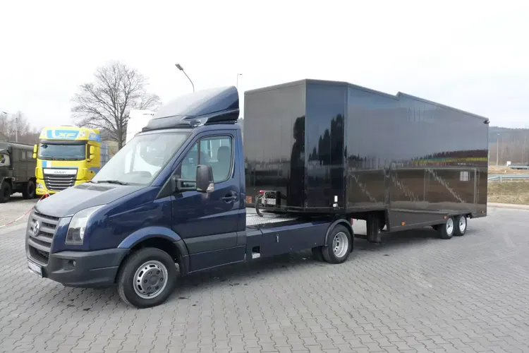 Volkswagen CRAFTER 2, 5L D / CIĄGNIK SIODŁOWY Z NACZEPĄ / zdjęcie 2