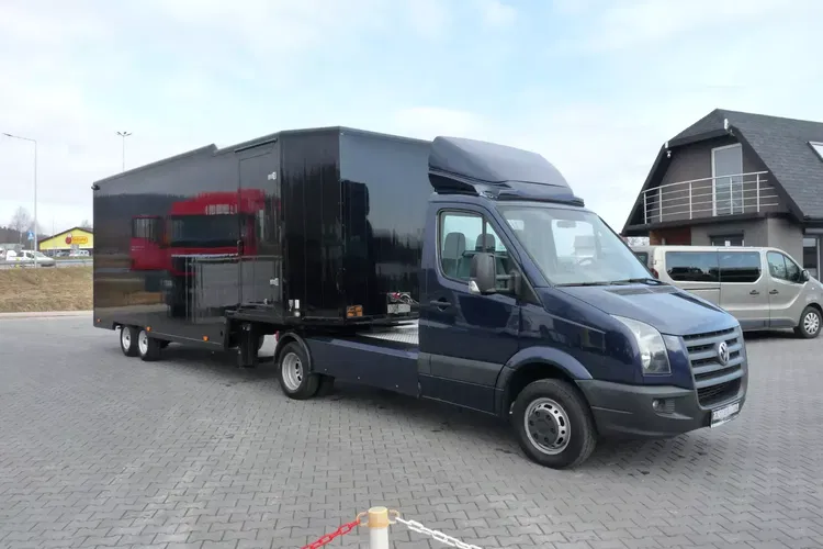 Volkswagen CRAFTER 2, 5L D / CIĄGNIK SIODŁOWY Z NACZEPĄ / zdjęcie 8