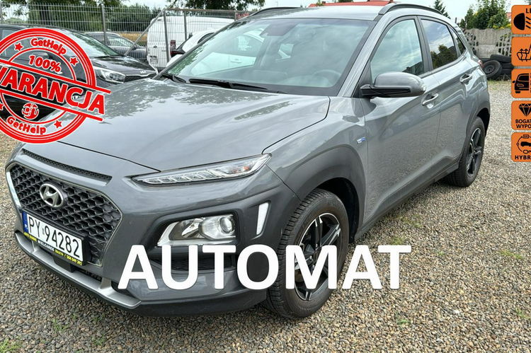 Hyundai Kona hybryda, automat, 12 tys.km, zarejestrowany zdjęcie 1