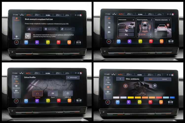 Cupra Formentor 1.5 TSI 150KM DSG Podgrz.f i kier K.cofania Ambient Salon PL VAT 23% zdjęcie 22