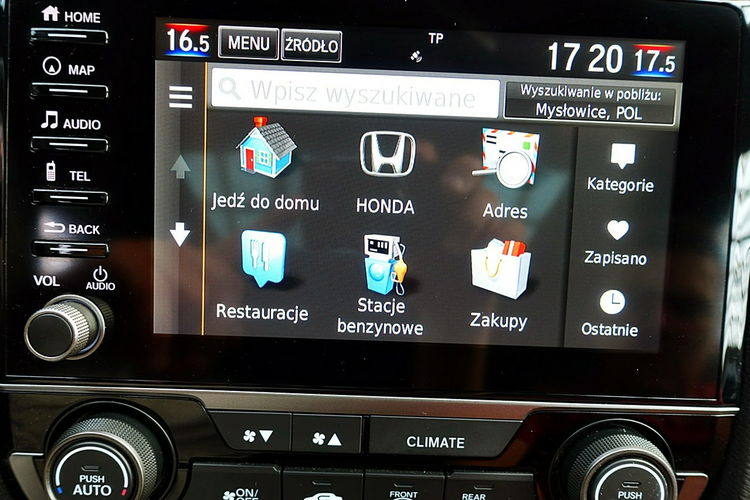 Honda Civic AUTOMAT+EL. Dach.+LED+ACC+Navi 3Lata GWARANCJA I-wł Kraj Bezwypad F23% 4x2 zdjęcie 25