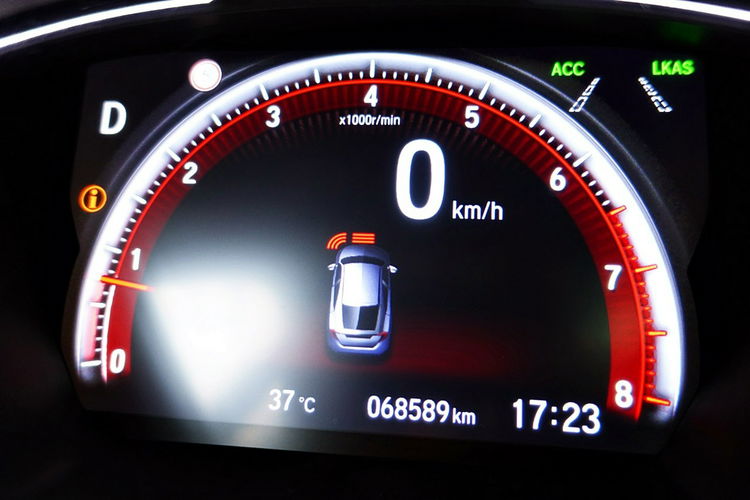 Honda Civic AUTOMAT+EL. Dach.+LED+ACC+Navi 3Lata GWARANCJA I-wł Kraj Bezwypad F23% 4x2 zdjęcie 53