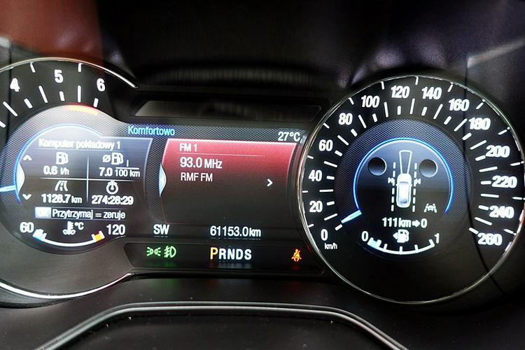 Ford Mondeo TYLKO 61tyś KM SKÓRA+Automat 3Lata GWARANCJI 1wł Kraj Bezwypad F23% 4x2 zdjęcie 29