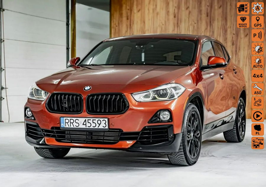 X2 BMW X2 I28 XDRIVE PRZEBIEG 48TYS 4X4 ASO 231KM STAN IDEALNY BENZYNA zdjęcie 