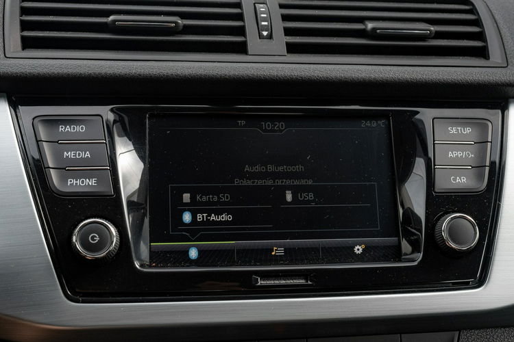 Skoda Fabia WE578VA # 1.0 TSI Ambition Cz.cof Bluetooth Klima Salon PL VAT 23% zdjęcie 20