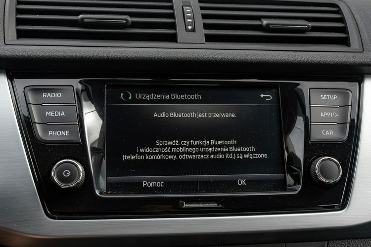 Skoda Fabia WE578VA # 1.0 TSI Ambition Cz.cof Bluetooth Klima Salon PL VAT 23% zdjęcie 21
