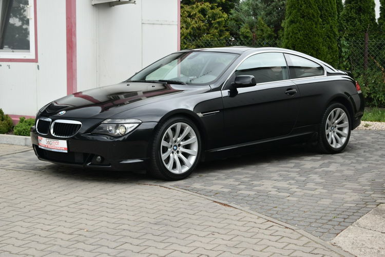 BMW 645 645Ci 4.4 V8 333KM 2005r. Panorama BiX HeadUp Skóra NAVi Radar zdjęcie 17