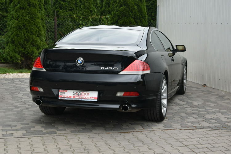 BMW 645 645Ci 4.4 V8 333KM 2005r. Panorama BiX HeadUp Skóra NAVi Radar zdjęcie 20