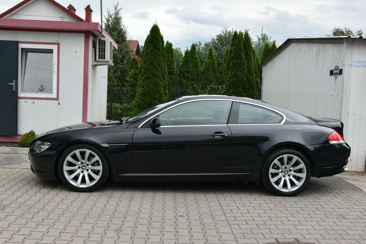 BMW 645 645Ci 4.4 V8 333KM 2005r. Panorama BiX HeadUp Skóra NAVi Radar zdjęcie 4