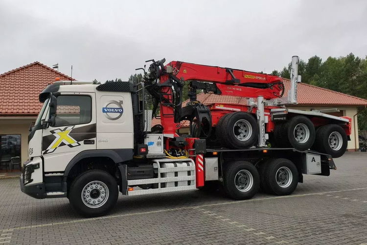 Volvo FMX 540 6x4 RETARDER PALFORET EPSILON S300L Do Drewna zdjęcie 7