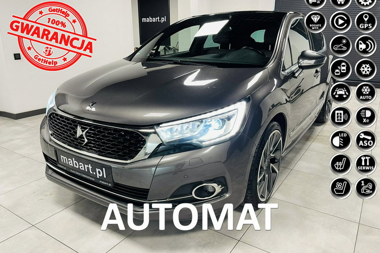 DS Automobiles DS 4 Crossback 2.0 Blue-HDi 180KM Performance Line Masaże Navi Klimatronic Z Niemiec zdjęcie 1