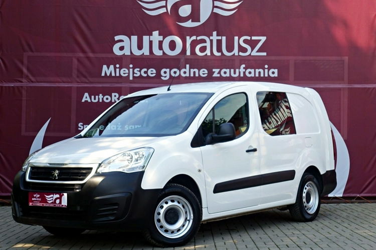 Peugeot Partner Fv 23% / LONG - XL 5 osób zabudowa GRUAU / Pełny Serwis / Org. Lakier zdjęcie 3