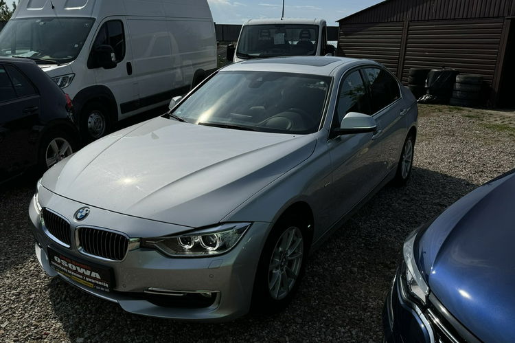 BMW 320 320D 184km wersja luxury ledy nawi szyberdach park tronik rok gwarancj zdjęcie 2