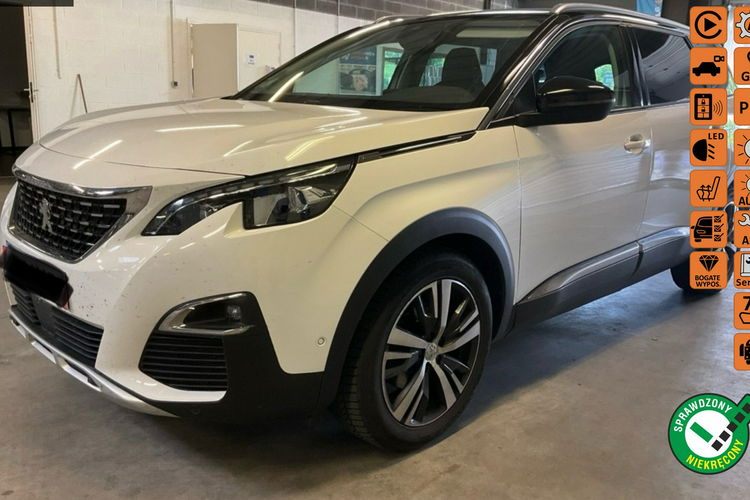 Peugeot 5008 1.5HDI automat full ledy navi kamera skóry 7os. Bezwypadkowy zamiana zdjęcie 1