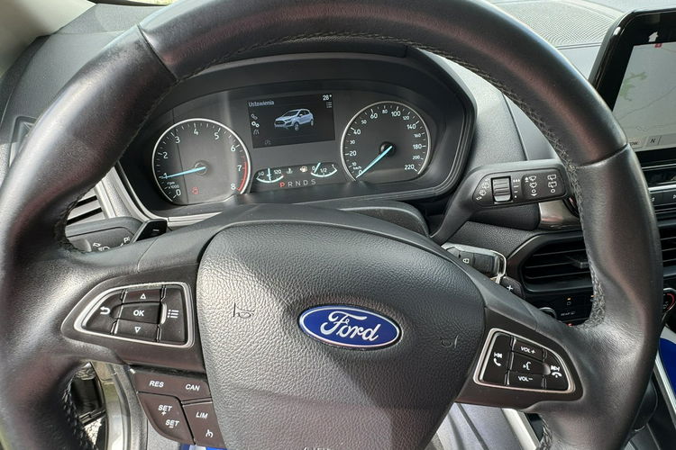 Ford EcoSport 1.0 ecoboost 125KM z Niemiec AUTOMAT Nowy model NAVI zdjęcie 18