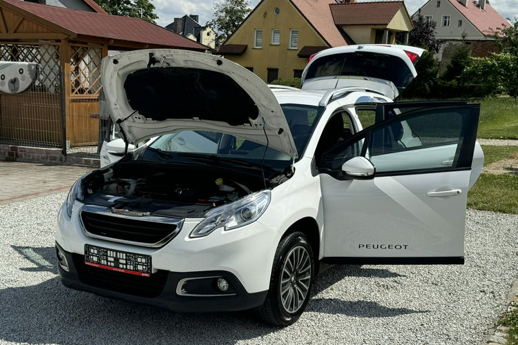 Peugeot 2008 1.2 Benzyna 82KM, sprowadzony, opłacony, ZADBANY STAN Biały, SERWIS zdjęcie 12