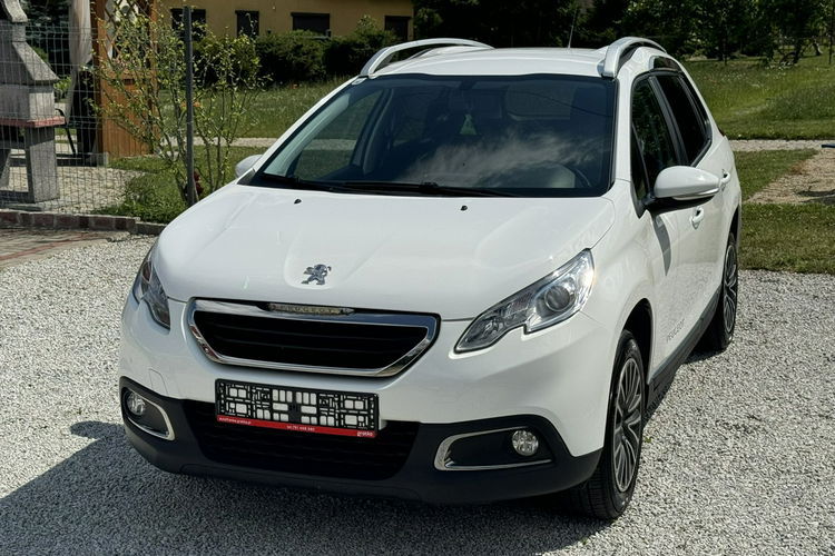 Peugeot 2008 1.2 Benzyna 82KM, sprowadzony, opłacony, ZADBANY STAN Biały, SERWIS zdjęcie 3